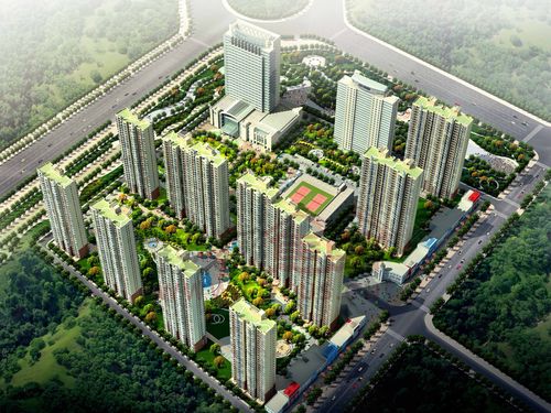 解放路与迎宾大道交口东南角,项目由沧州贻成房地产开发开